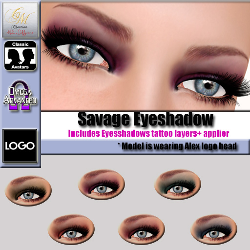 Savage Eyeshadows omega box