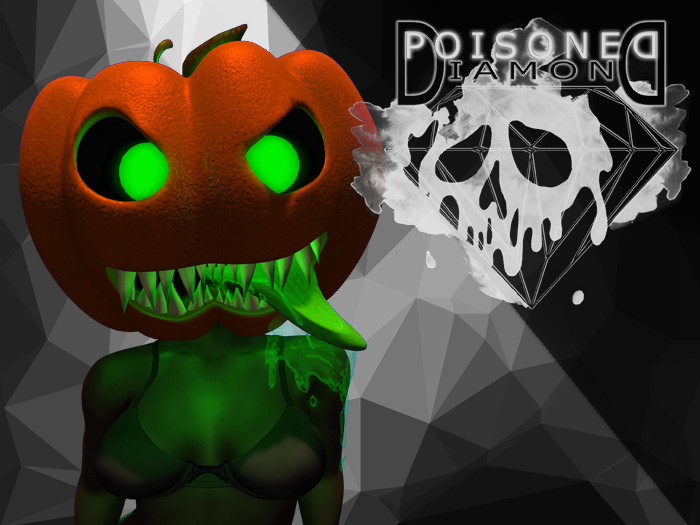 (Poisoned Diamond) Pumkin head (Wear me)