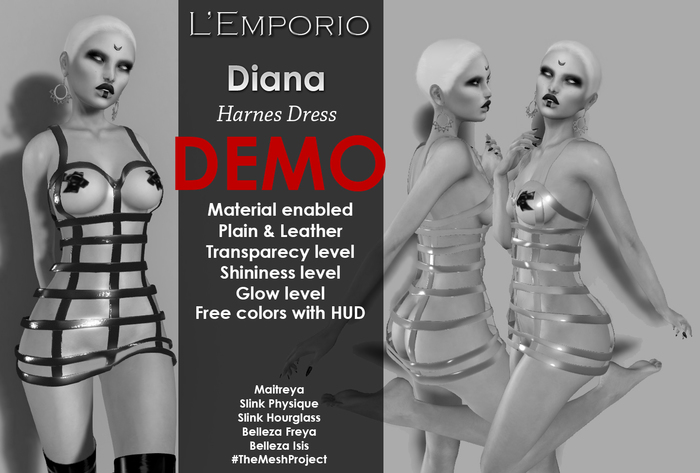 D*E*M*O L'Emporio ::*Diana*:: Harness Dress -TRIAL-