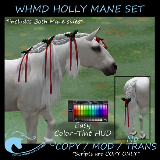 WH Mesh Draft Holly Mane Set