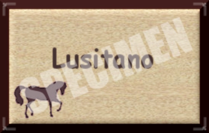 LUSITANO SIGN