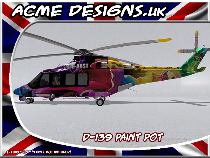 D139 Paint Pot - Abstract