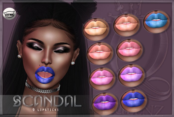 {H} Scandal Lipstick Set DEMO [Catwa Applier]