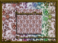 Flamboyant Floral Fabric Seamless Textures