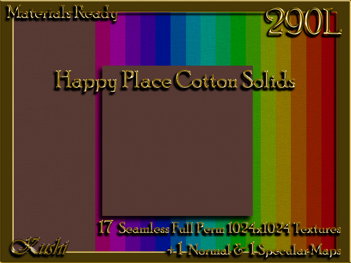 Happy Place Cotton Solids Fabric Seamless Textures