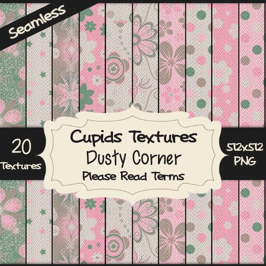*Cupids Textures * 20 DUSTY CORNER