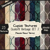 *Cupids Textures * 25 QUALOFIL VINTAGE SET 2