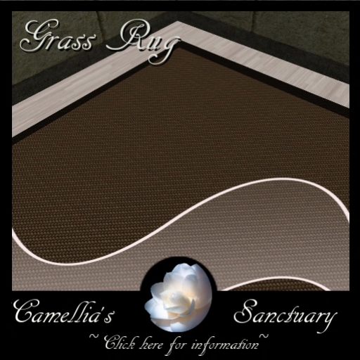 Grass Rug - Dark Trim