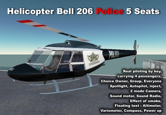 Box Helicopter Bell206 police