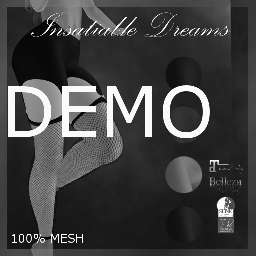 Fishnet Garter Leggins DEMO Boxed *Add to open*