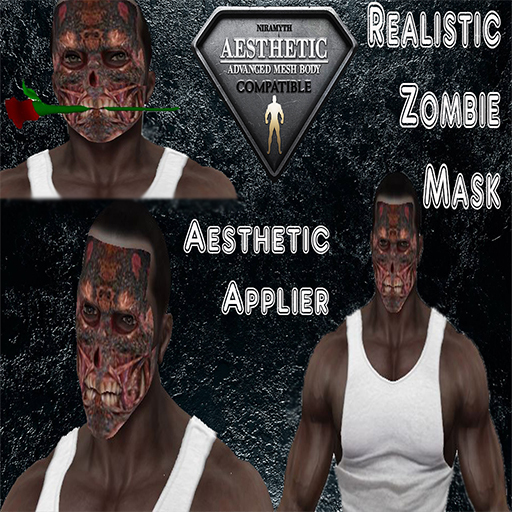 Aesthetic zombie brains massacre Mask Applier