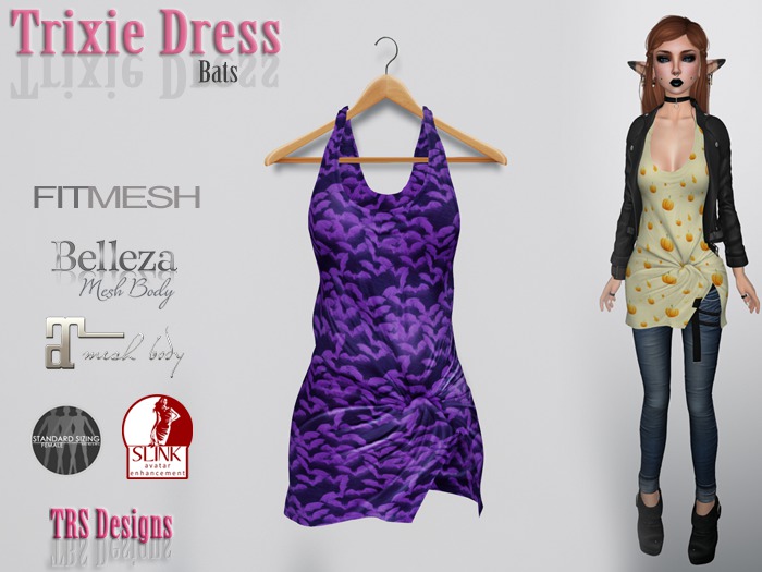 Trixie Dress Bats