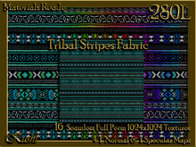 Tribal Stripes Fabric Seamless Textures