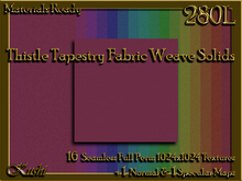 Thistle Tapestry Weave Solid Fabric Seamless Textures 