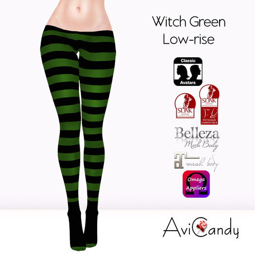 AVICANDY Witch Green Low-Rise