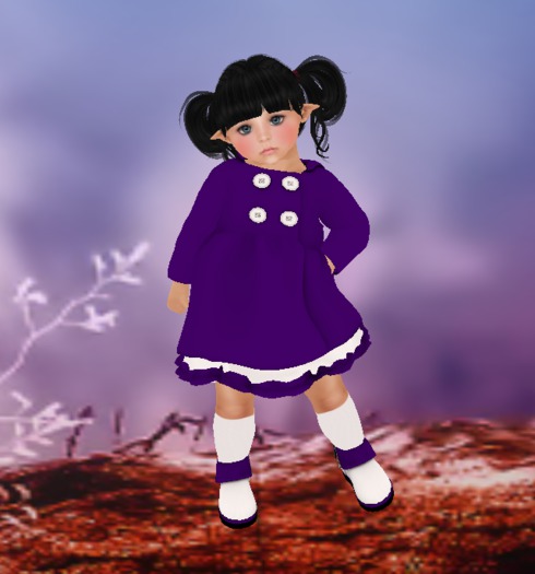 MT  PURPLE COAT OUTFIT  B&K