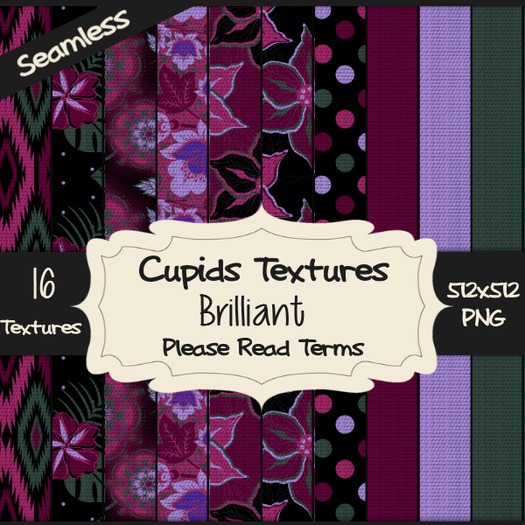*Cupids Textures * 16 BRILLIANT