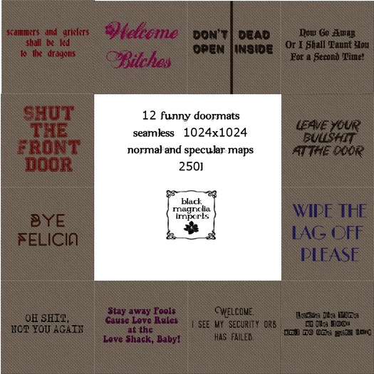 **BMI** Funny Doormats BOXED
