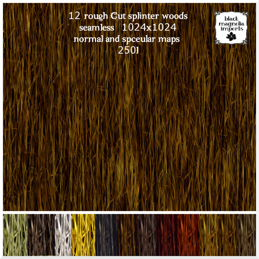 **BMI** Rough Cut Splinter Wood Textures