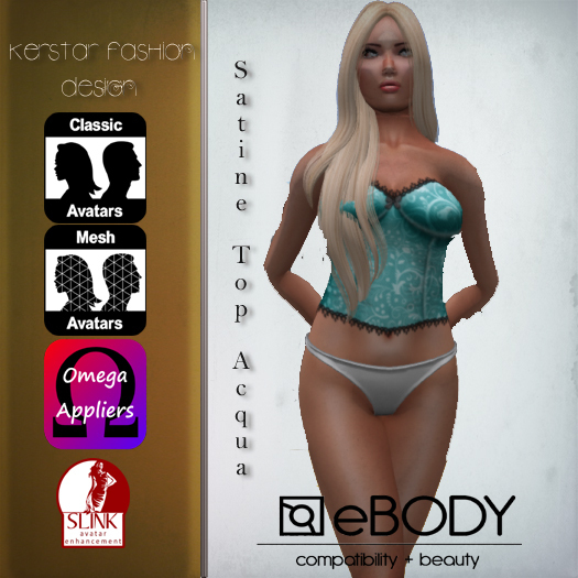 KS Design -Satine Top Acqua