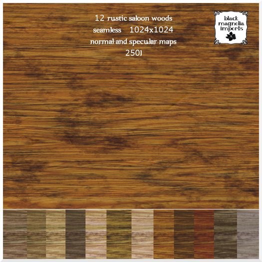 **BMI** Rustic Saloon Wood BOXED