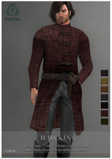 .PoshTale. Rawkin Outfit (men) DEMO