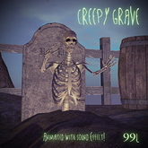 Creepy Grave - Animated with Sound Effect! - Halloween Decoration