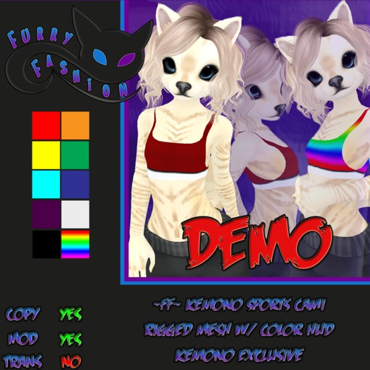 ~FF~ Kemono Sports Cami DEMO
