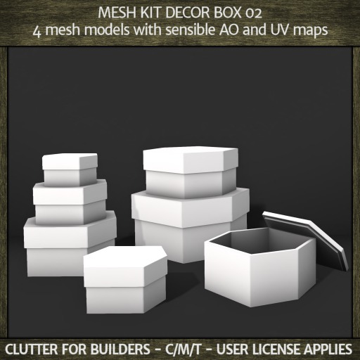 CLUTTER - MESH KIT DECOR BOX 02