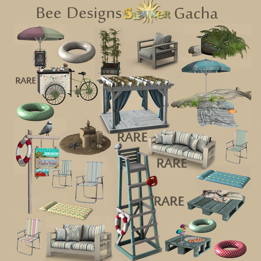 .: Bee Designs:. Summer Gacha Floatter 3