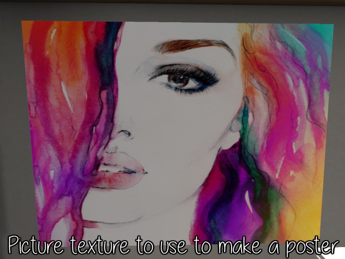 woman's face painting