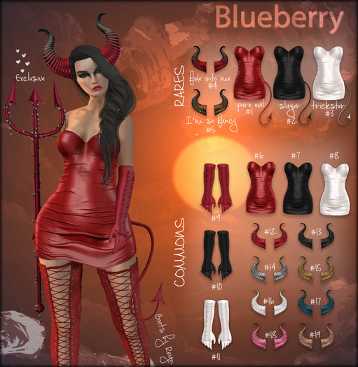 17. Blueberry / COMMON / Devil Horns - Nightstalker