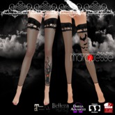 [Marquesse] Halloween Stocking Black