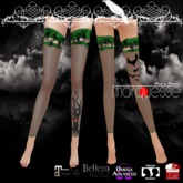 [Marquesse] Halloween Stocking Green