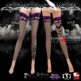 [Marquesse] Halloween Stocking Purple