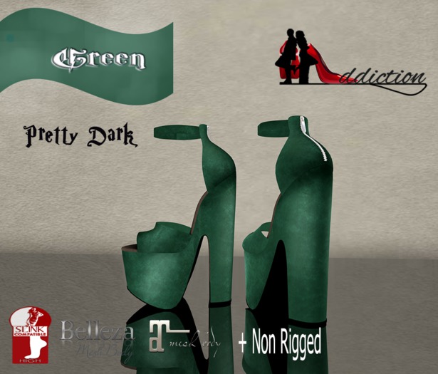 {SA} Pretty Dark Green