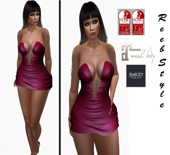 522-Reeb sTyle Melis Dress pink
