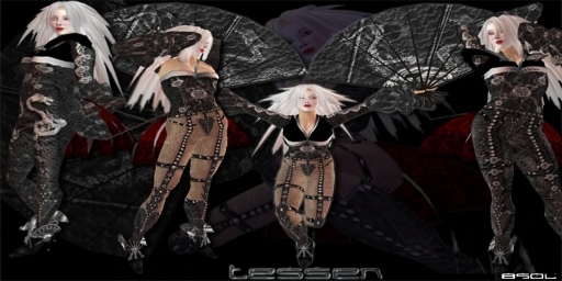 RFYRE TESSEN, WOMENS, Asian Japanese, TagVampire TagGoth TagFantasy TagMedieval