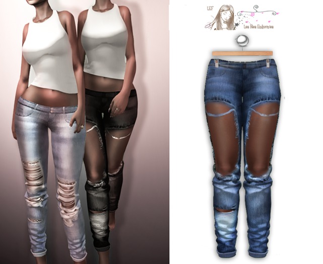 LFE :: NAMIA - Ripped Jeans 2