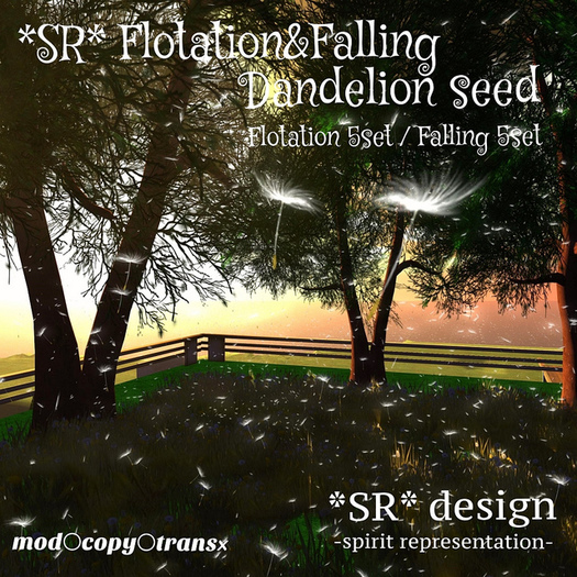 *SR* Flotation&Falling Dandelion seed