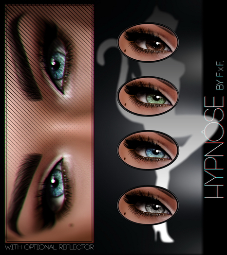 FUSSY x FOXCITY - Hypnose Eyes DEMO (For CATWA Mesh Eyes ONLY)