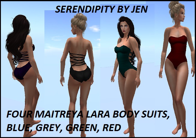 Serendipity Four Maitreya body Suits