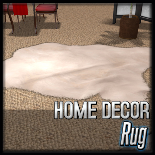 Fur Rug by Akaesha, Style: White