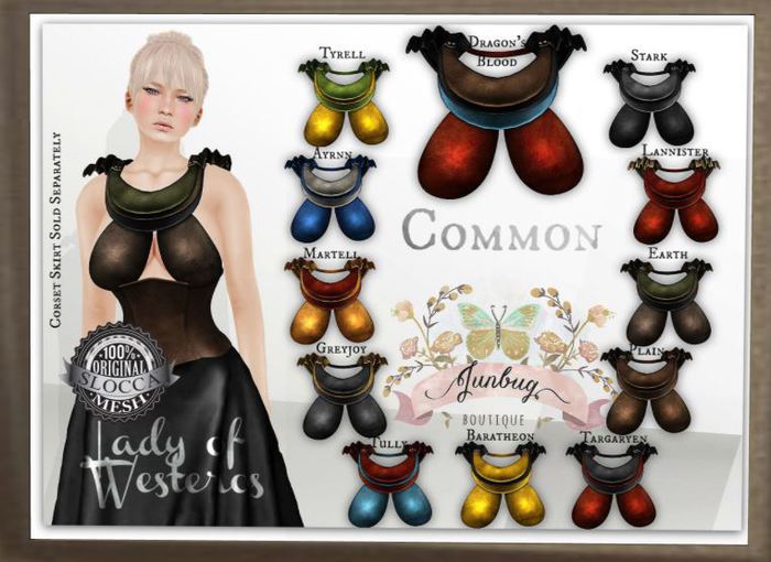 *{Junbug}* Earth Leather Chestpiece -CBOX