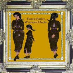 Flame Native Women's Outfit