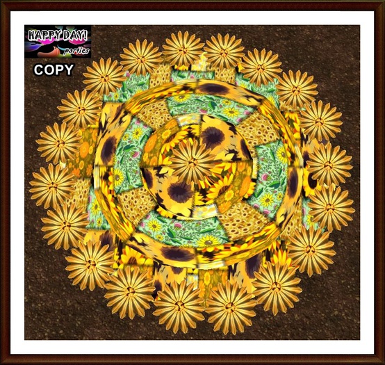 Autumn - Sunflower Rug 3