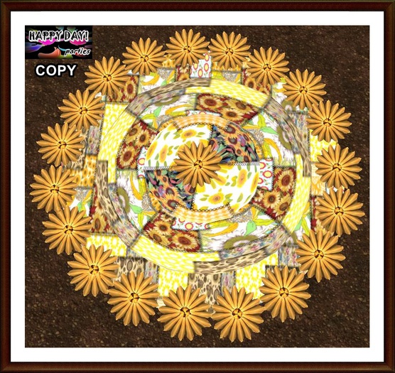 Autumn - Sunflower Rug 5