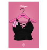 PINKRANGER. Joku Laced Tank [Black]