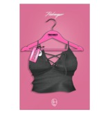 PINKRANGER. Joku Laced Tank [Grey]
