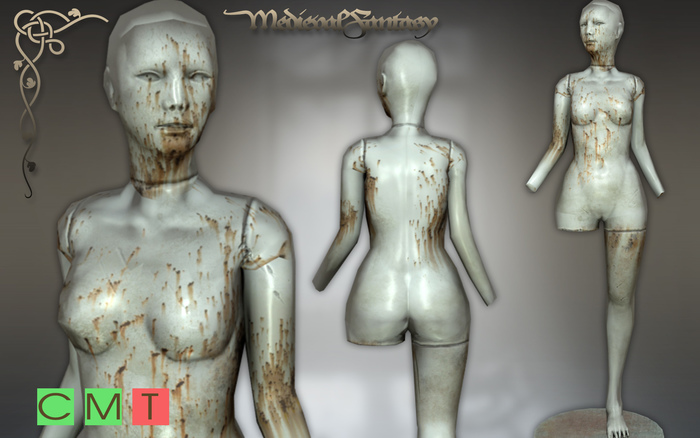 [MF] Mesh old rusty broken mannequin (boxed)